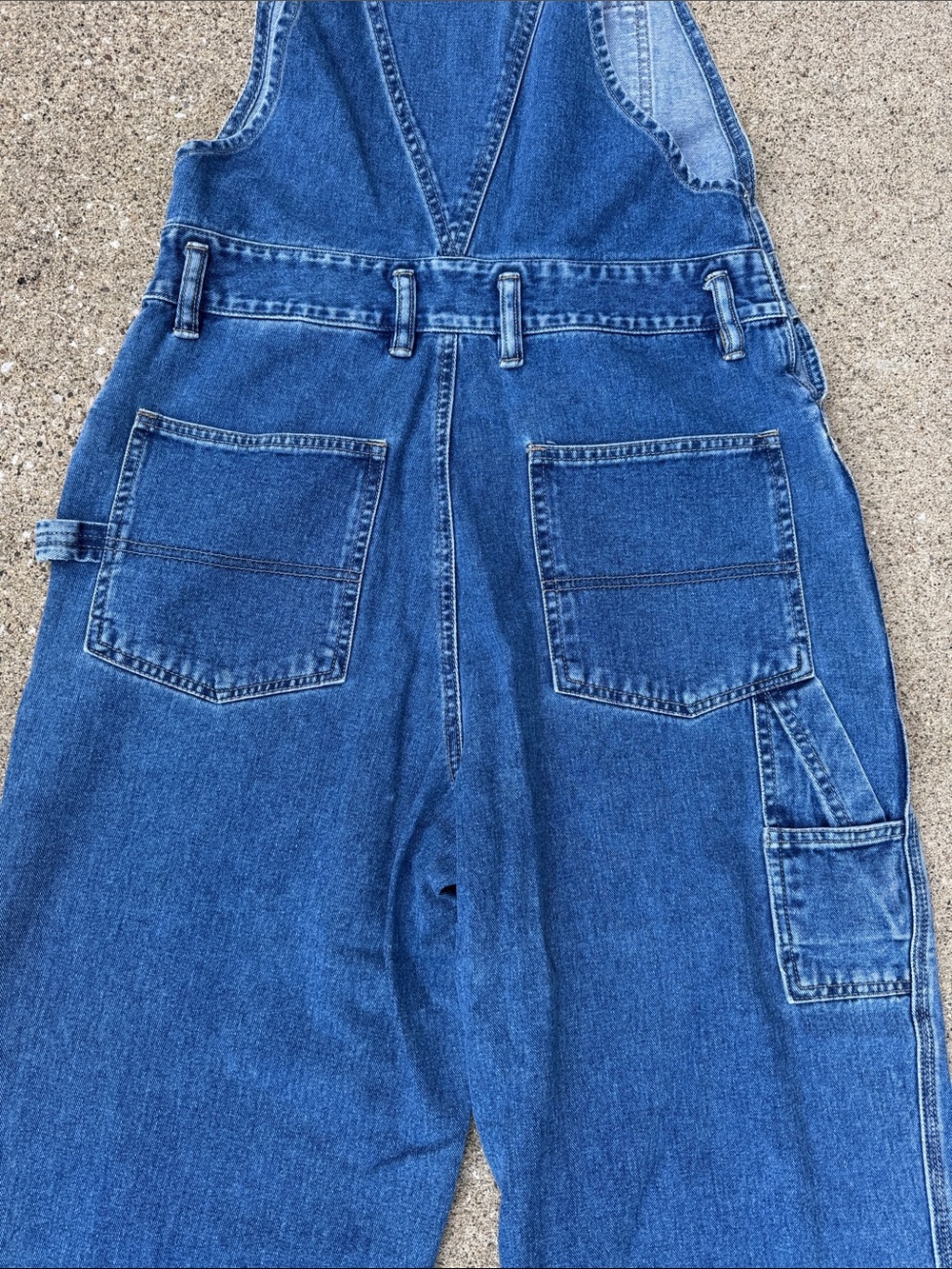 Vintage Men’s Unionbay Overalls Jeans Cargo Size 30 Inseam 32 - Picture 9 of 13